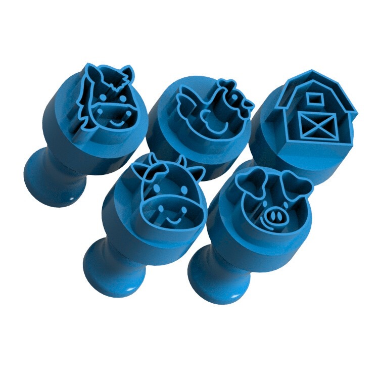 Carimbinhos Fazendinha para Brigadeiros e Docinhos – Confeitaria, Festa Infantil e Lembrancinhas em Oferta na Shopee