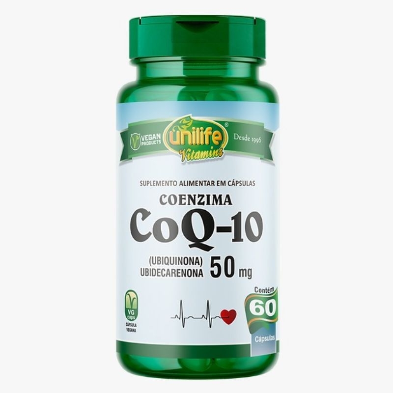 Coenzima Q-10 CoQ-10 Unilife em Oferta na Shopee