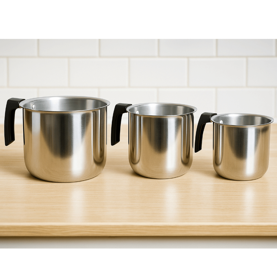 jogo canecao leiteira fervedor cafe leite aluminio polido cabo baquelite e suas variações em Oferta na Shopee