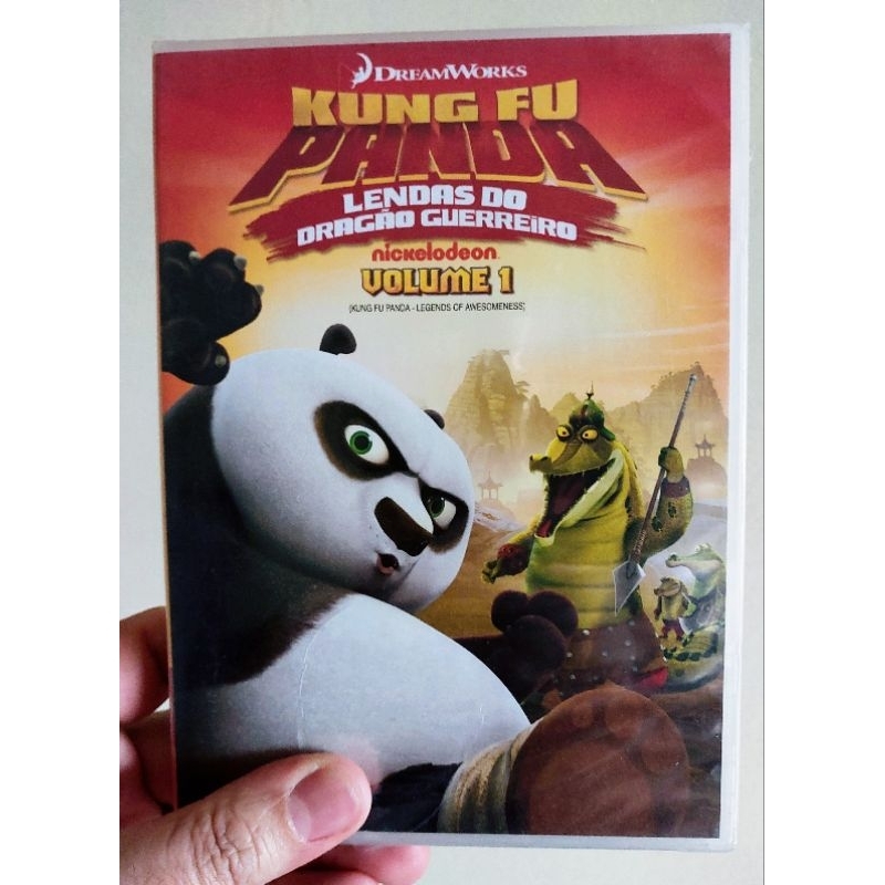Dvd Kung Fu Panda, Lendas Do Dragão Guerreiro Vol. 1 - Lacrado e Original ( RARIDADE ).