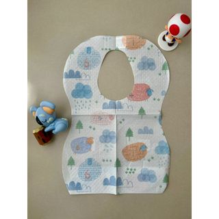 20 Babadores para Bebê - Descartável com Bolso