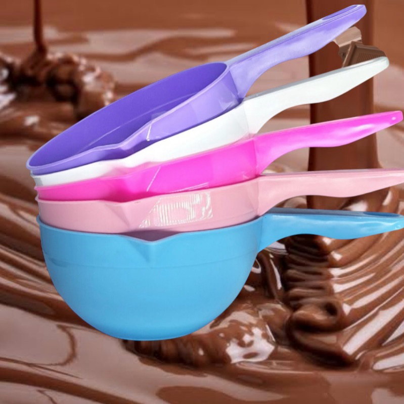 Kit 5 Panelinha Multiuso Confeitaria 850ml Todas as Cores Derretedeira de Chocolate OFF em Oferta na Shopee