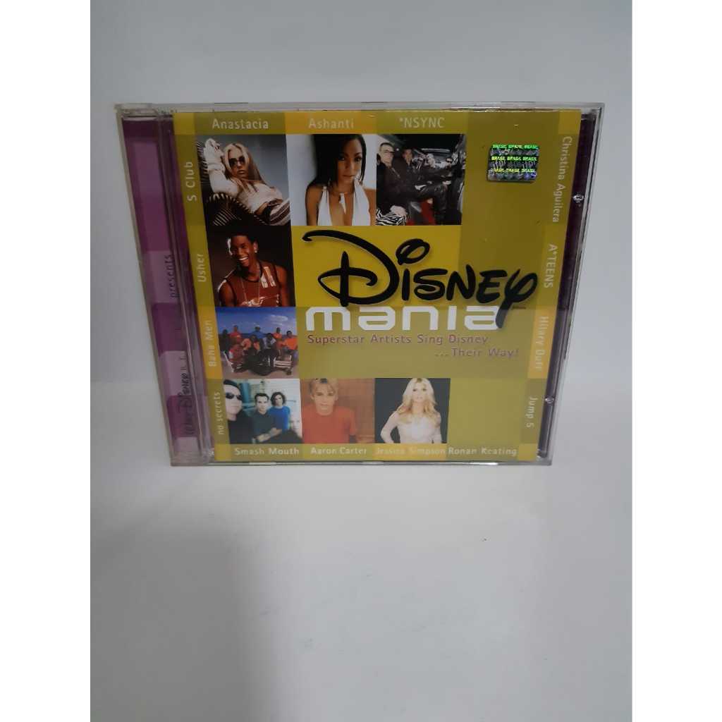Cd Disney Mania - Superstar Artists Sing Disney... Their Way! - 2002 ('NSYNC, HILARY DUFF, USHER JESSICA SIMPSON...)