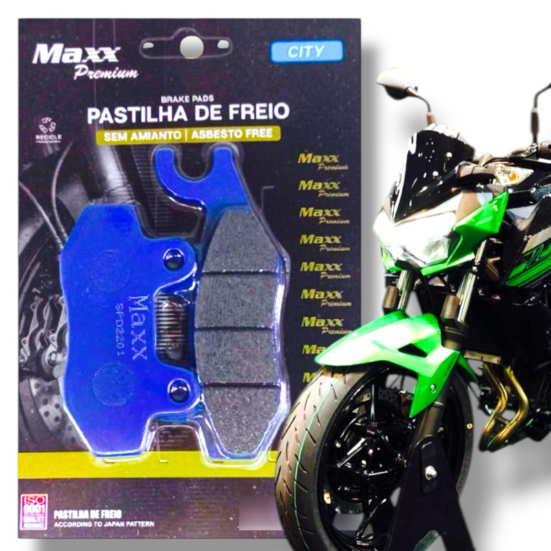 Pastilha De Freio Traseira Kawasaki Z400 Z400 Maxx