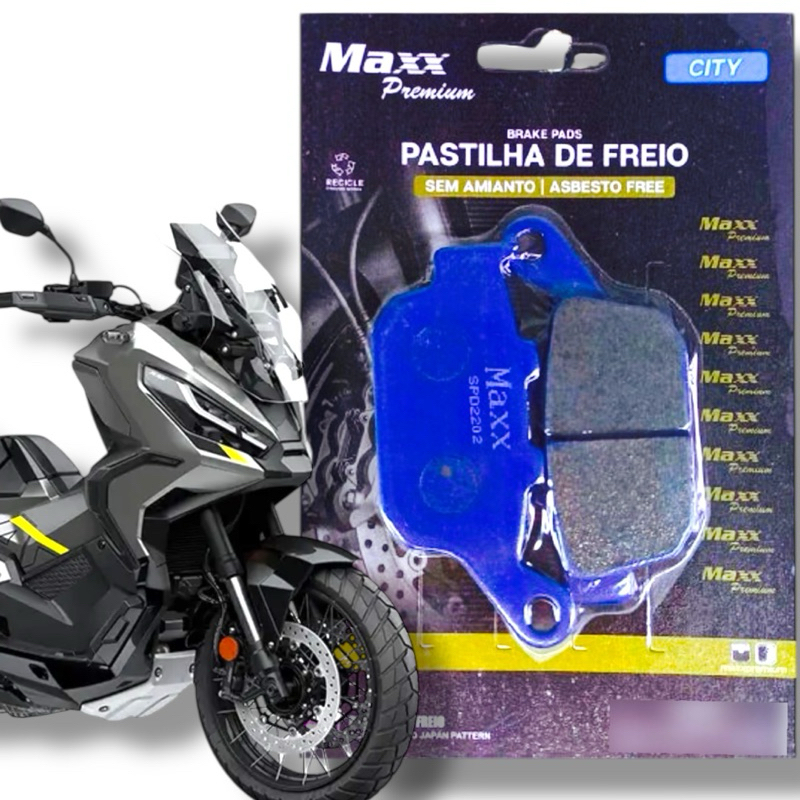 Pastilha Freio Traseira Honda X-adv 750 Maxx
