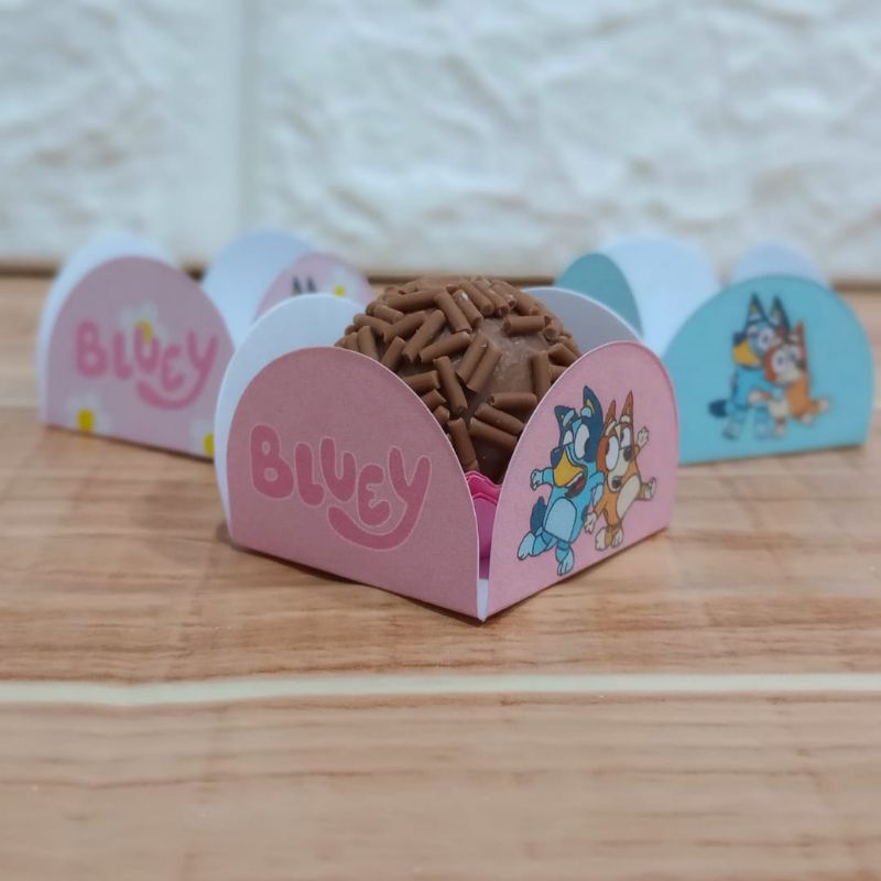 ENVIO EM 24H - Forminhas para Docinhos e Brigadeiros Blui Lembrancinha Festa Aniversário