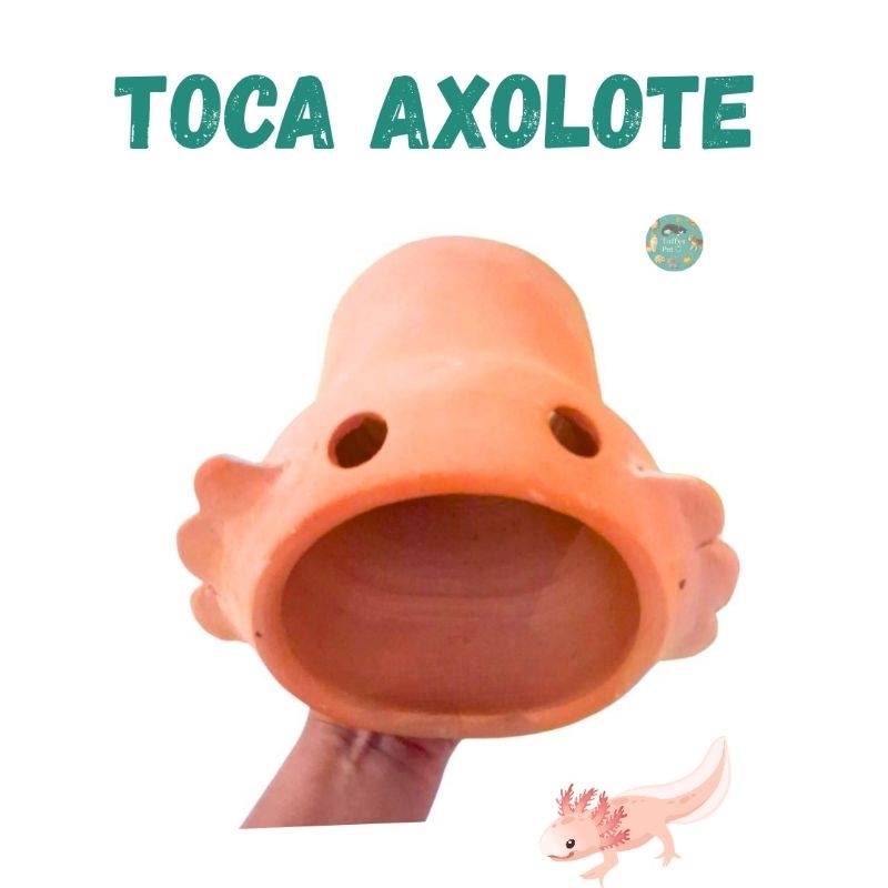 Toca de barro axolote para aquario peixes ou resfriamento de roedores e terrarios em geral