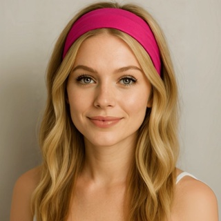 Faixa De Cabelo Feminino Confortável Elástica Esporte Tiara Academia Lazer Passeio Yoga Headband em Oferta na Shopee