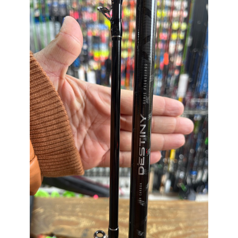 Vara Para Carretilha Zeeo Destiny 2,70m20-50lb - 2 Partes