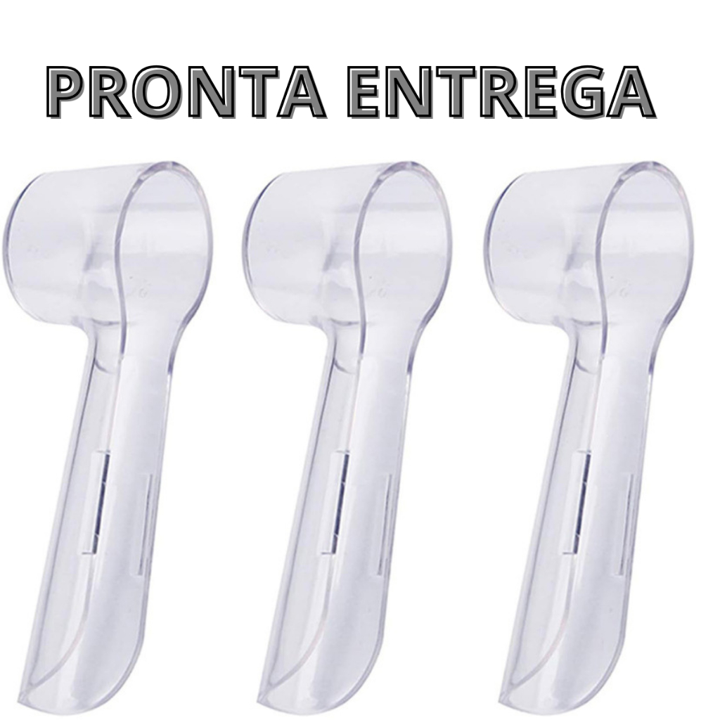 Capa protetora para refis de escovas eletricas oral b