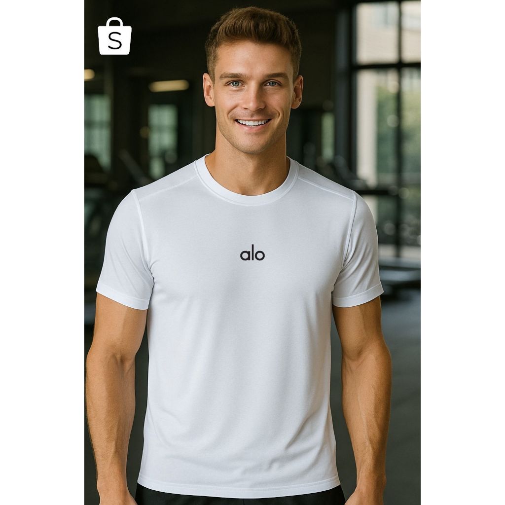 Camiseta Dry Fit Masculina ola Tecido Fitness em Poliester Preço de Fábrica Entrega Imediata em Oferta na Shopee