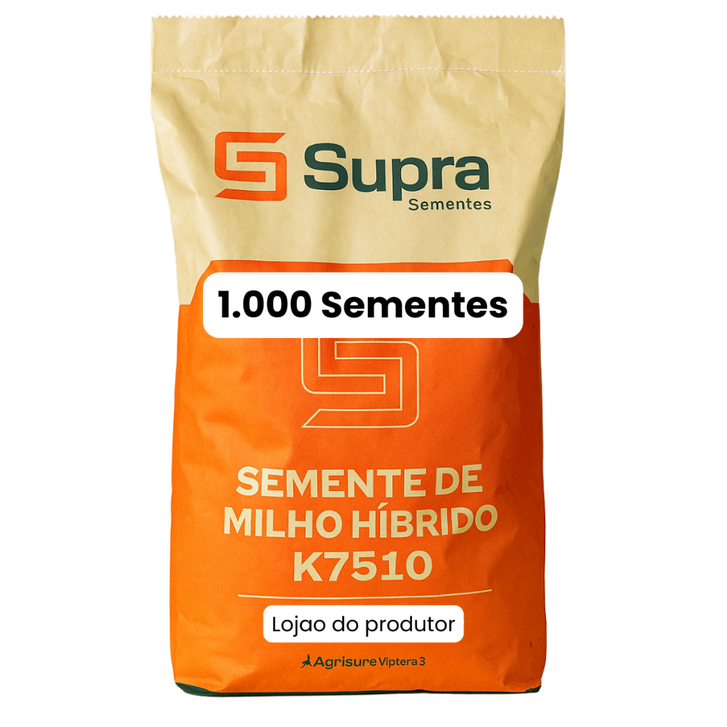 Semente Milho Hibrido k7510 VIP3 Resistente milho verde silagem - 1.000 sementes