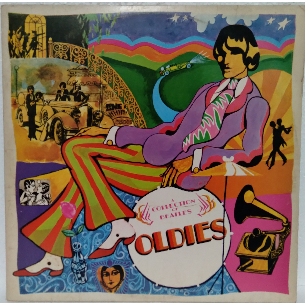 LP - The Beatles - A Collection Of Beatles Oldies - 1972 (c/encarte envelope)