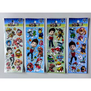 15/20/30/40/50 Patrulha Canina Cartelas Adesivos Stickers Infantil - Personagem em Oferta na Shopee