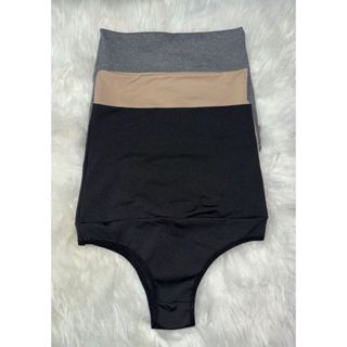 Kit 3 Calcinhas Cinta Modeladora Feminina – Alta Compressão, Cós Duplo, Não Enrola – Lingerie em Oferta na Shopee