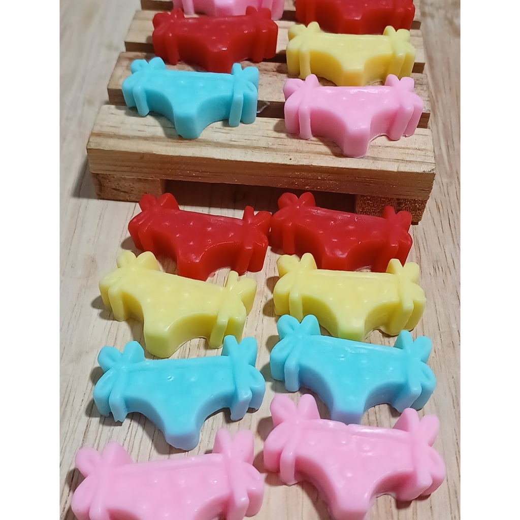 20 Sabonetes Especiais Calcinha Lingerie / Biquíni SOMENTE SABONETE perfumado lembrancinha