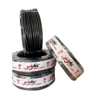 Rolo Fio Cabo PP 2 x 1.0 2 Vias Rolo Com 100 Metros