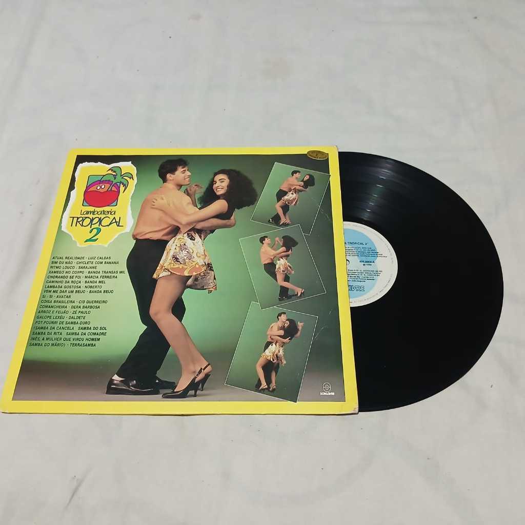 Lp Vinil Novela Lambateria Tropical 2 Ano: 1989