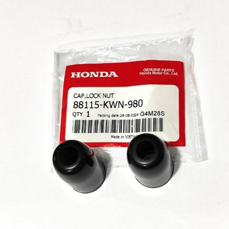 Par Capa Porca Retrovisor PCX 150/160 ADV 150/160 CG Fan Titan 160 Entre Outras Original Honda