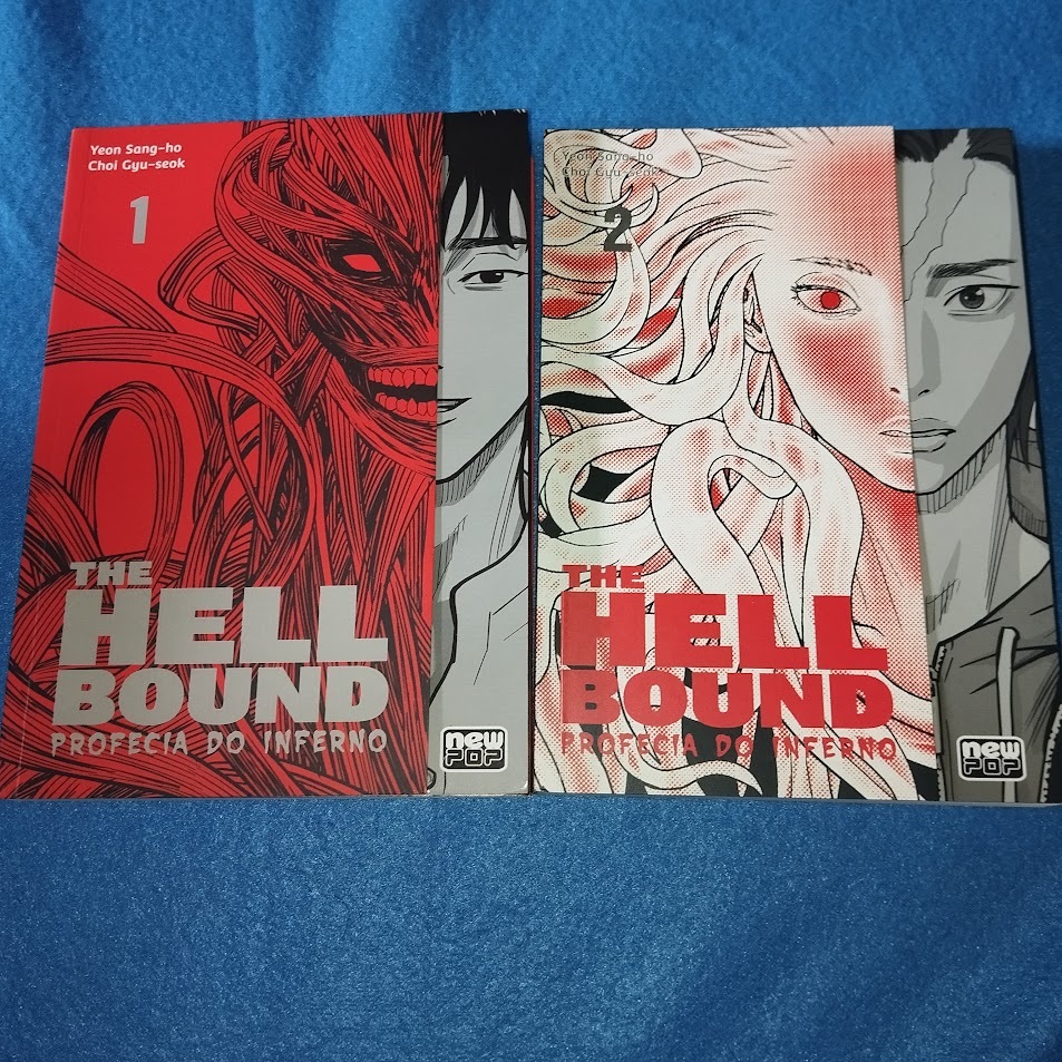 The Hellbound Profecia do Inferno coleção completa 2 volumes - Mangá NewPOP