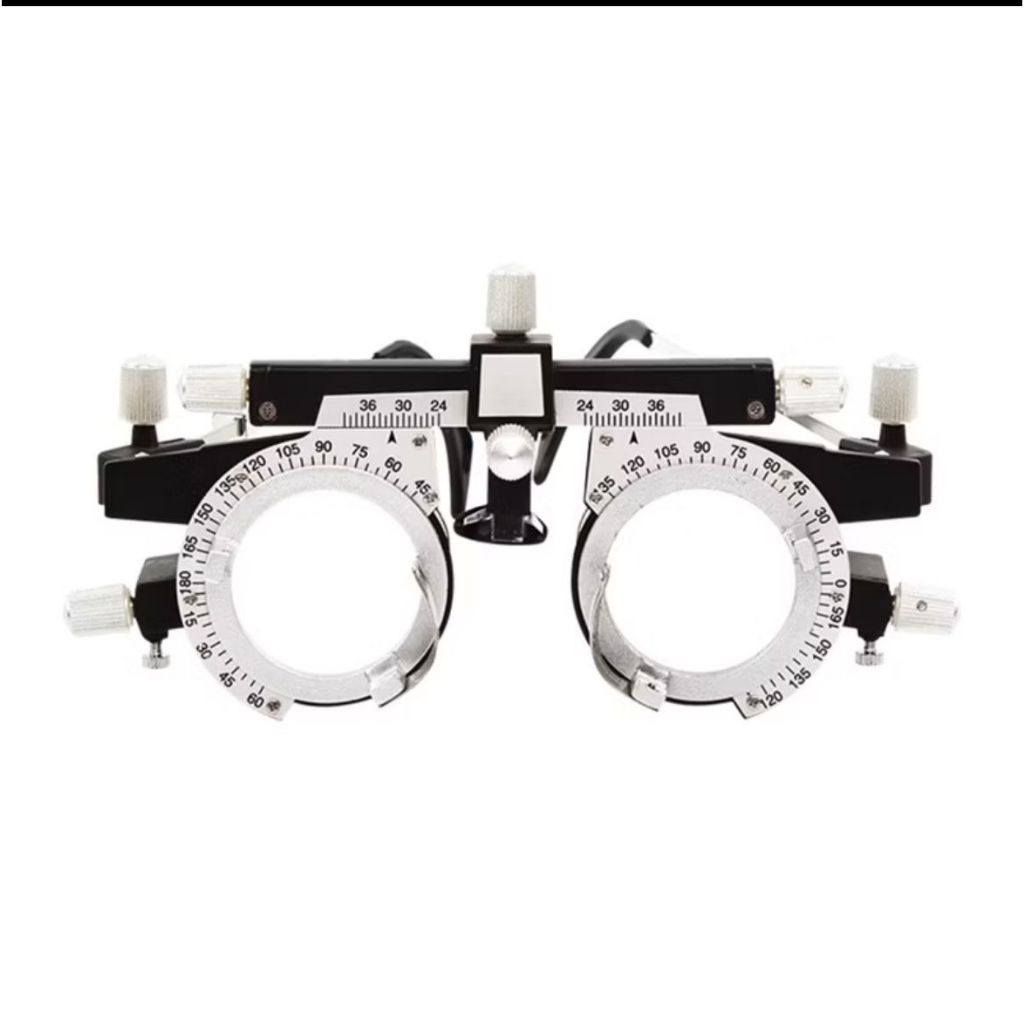 Armação De Lente De Teste Óptico, Ajuste De Optometria