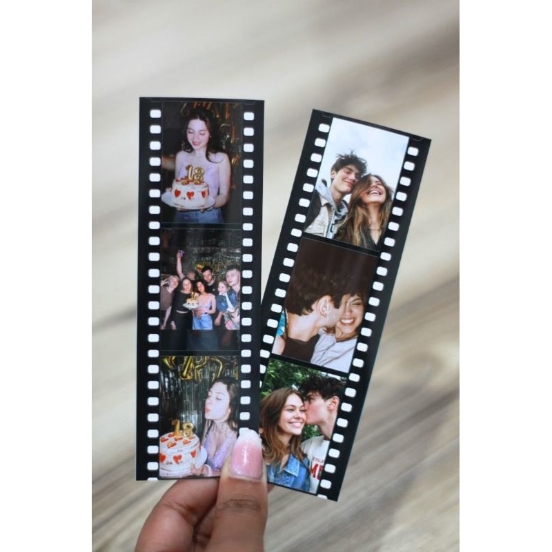 Tirinha de fotos estilo filme 🎞️🎥
