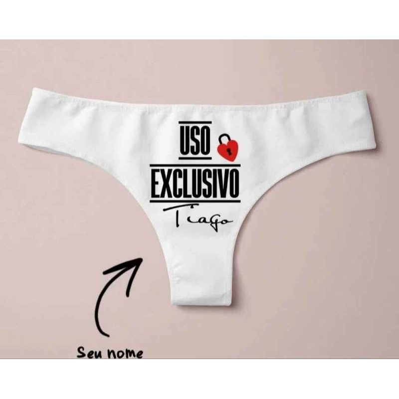 🔥💋 Calcinha Personalizada – Uso Exclusivo / Foto💋🔥
