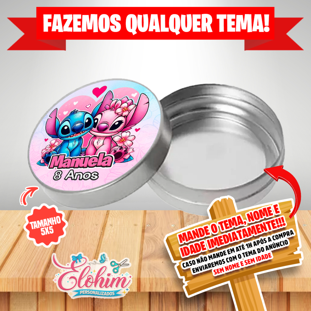 Rótulo Adesivo para personalizar Latinha 5x5 - Batman