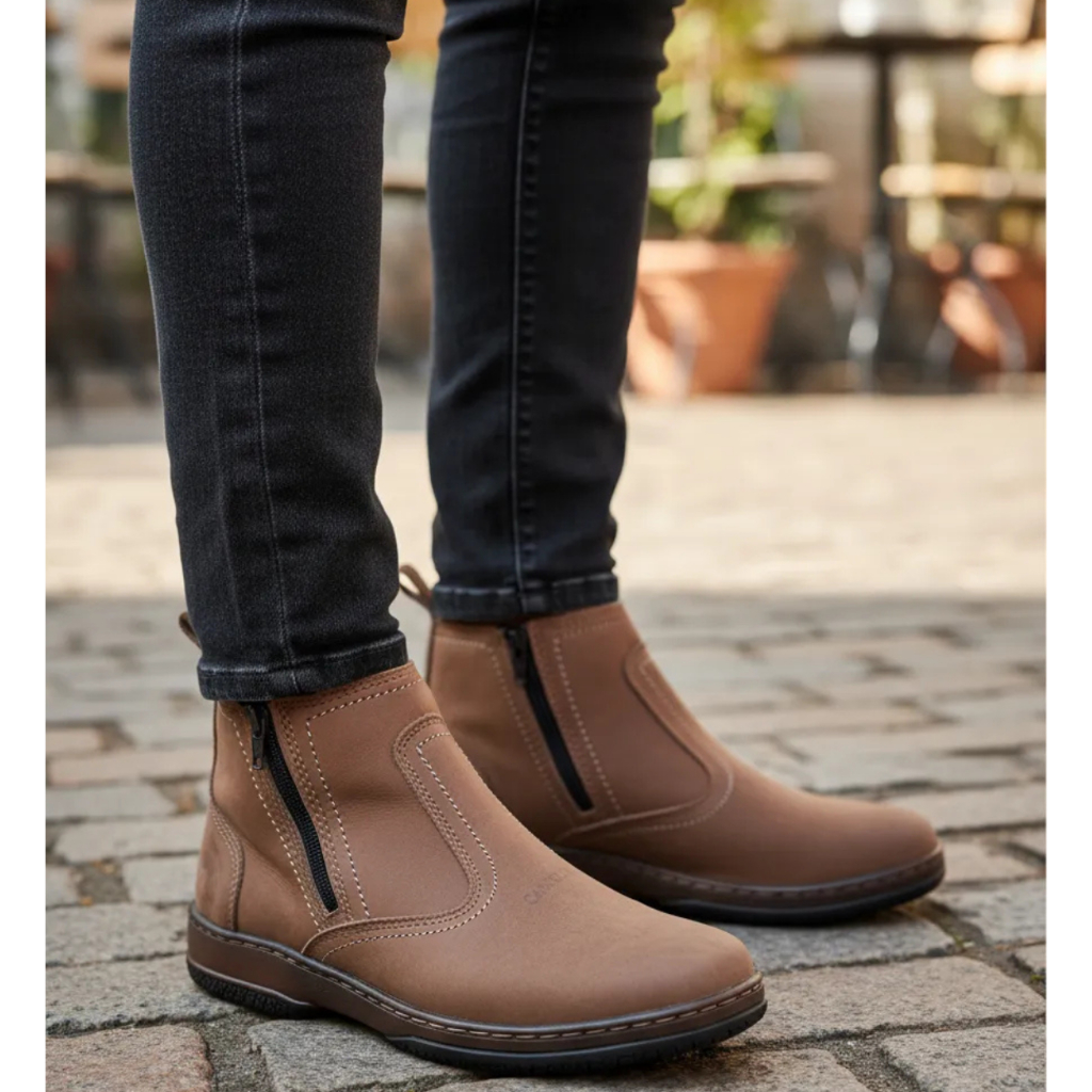 Bota Country Social Masculina Botina Agronomia Agro Agronegocio Produtor Rural Top Resistente 2220