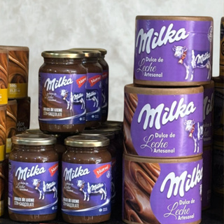 Doce de Leite Importado Milka e Ilolay Tradicional ou com Chocolate em Oferta na Shopee