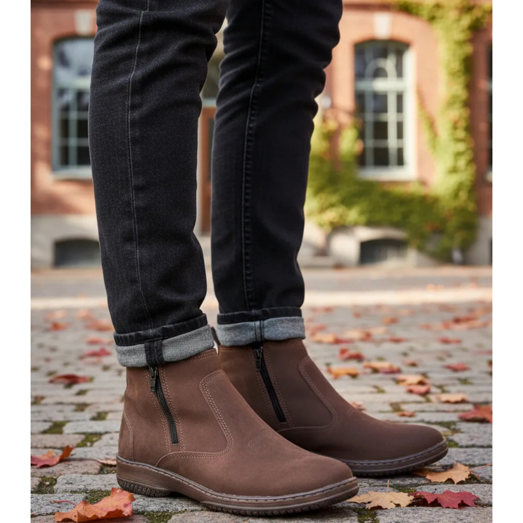 Bota Casual Country Botina Em Couro Combina Calça Camisa Jeans Botinha Country Agronegocio Agricultura Agronomia  2520