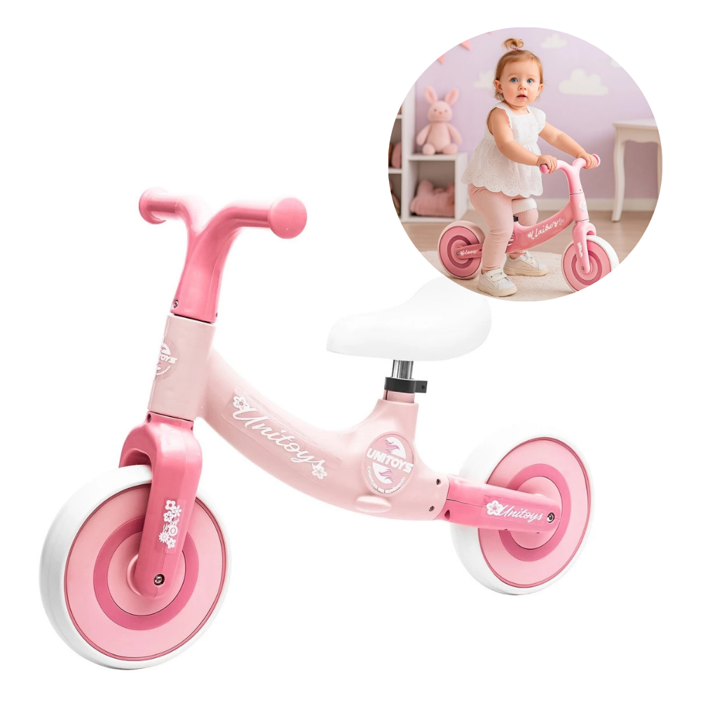 Bicicleta de Equilíbrio Infantil – Sem Pedal - Estilo Retrô