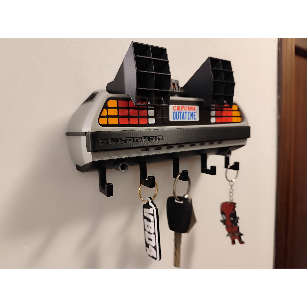 Porta Chaves ~ DeLorean - De Volta Para o Futuro