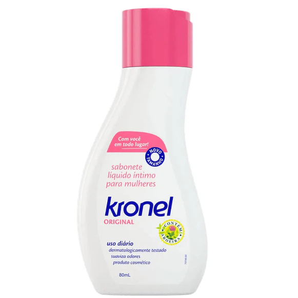 Kronel Original Sabonete Líquido Íntimo 80ml