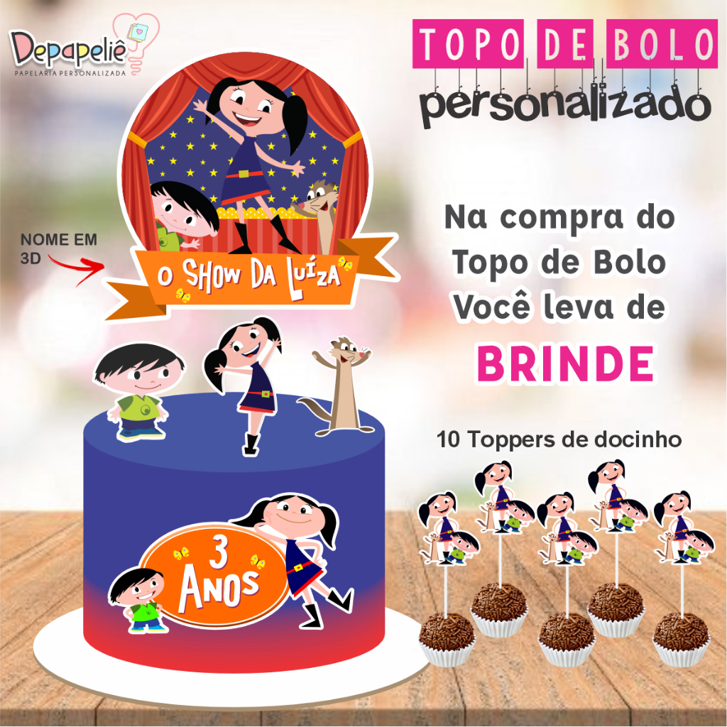 Brindes da Festa Show da Luna: Onde Comprar | BuscaProdutos