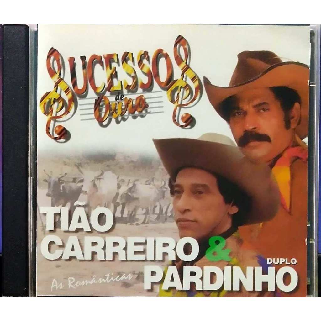 CD Duplo Tião Carreiro & Pardinho Seleção de Ouro 1998 semi-novo