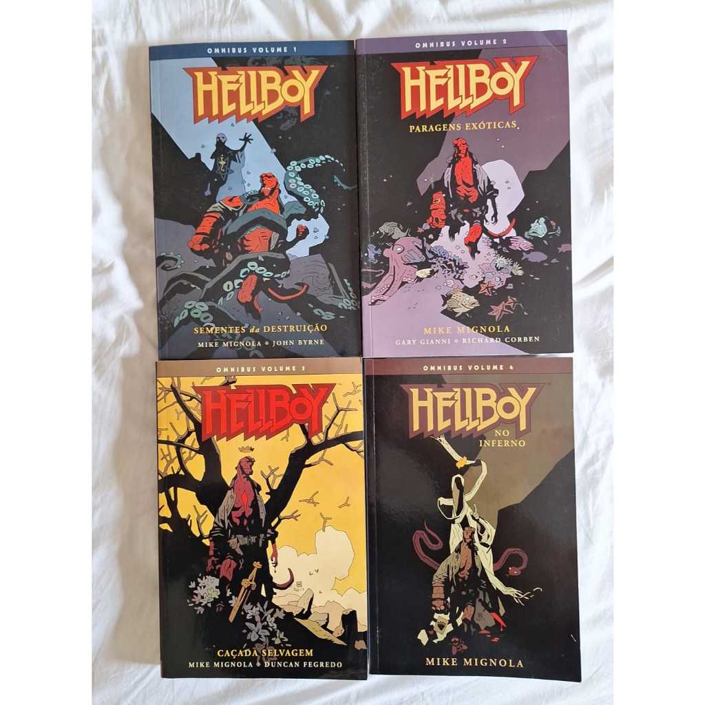 Hellboy Omnibus Vol. 1-4