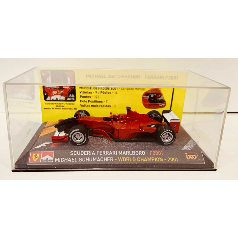 Miniatura Metal Carro Carrinho Lendas Da Fórmula 1 F1 Michael Schumacher C/Piloto Customizada 1/43 Colecionável