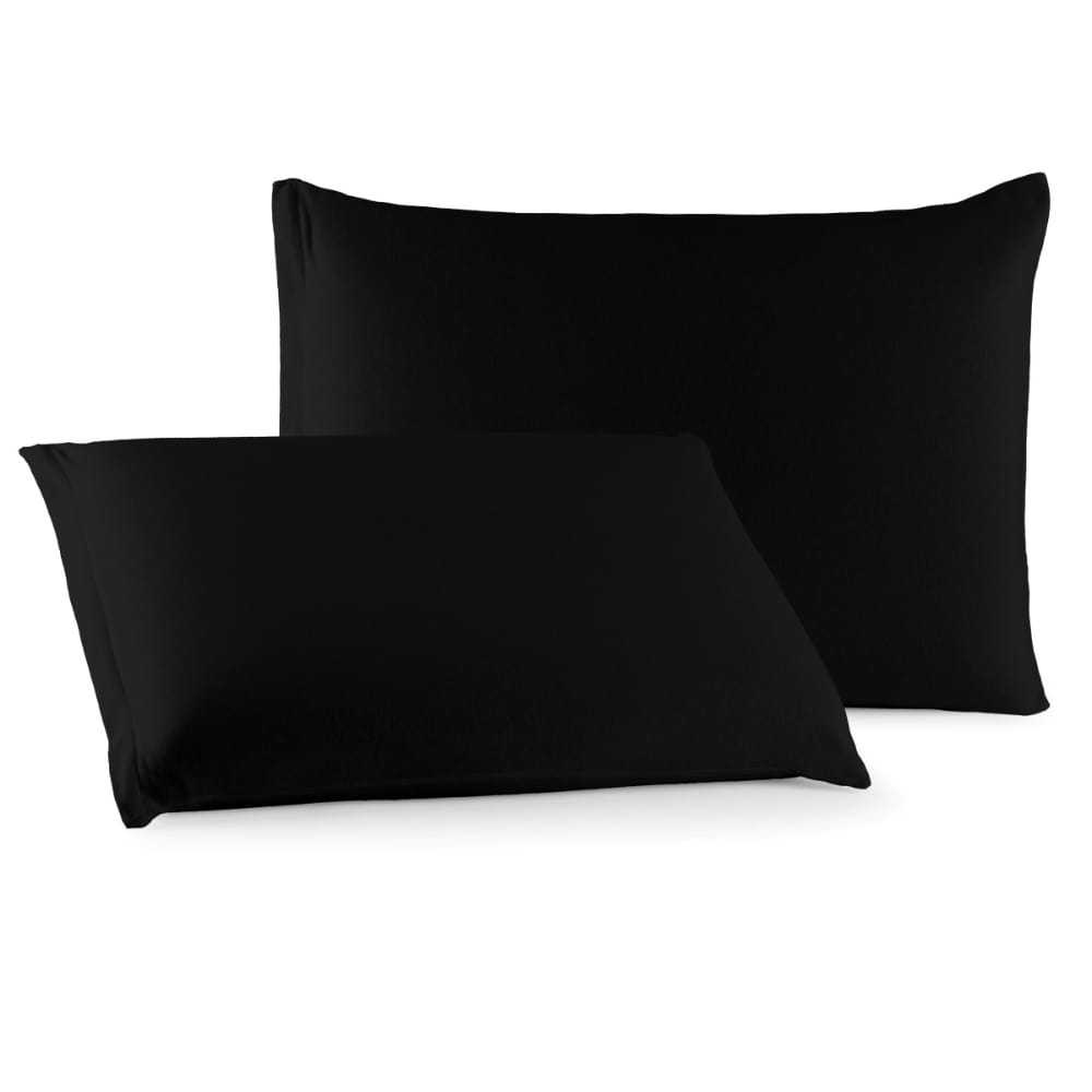 Par de Fronhas Micropércal 400 Fios Lisas Com Ziper em Oferta na Shopee