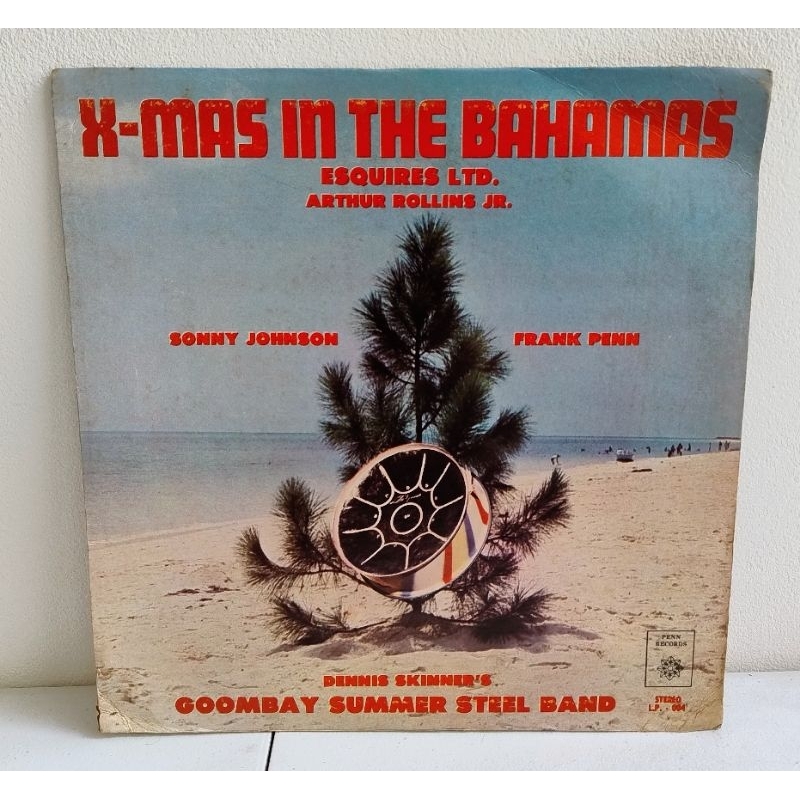 LP Goombay Summer Steel Band, The Esquires Ltd Frank Penn - X-Mas In The Bahamas R&B Soul - Importado Bahamas Raro