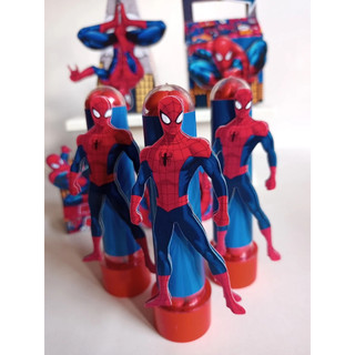 Tubete Homem Aranha - Lembrancinha Homem Aranha