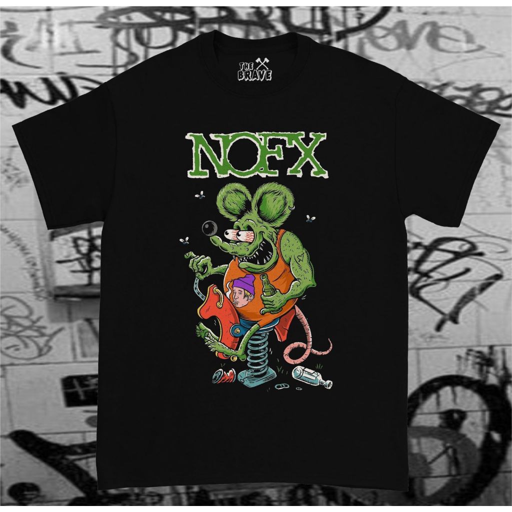 CAMISETA NOFX RAT BANDA DE ROCK