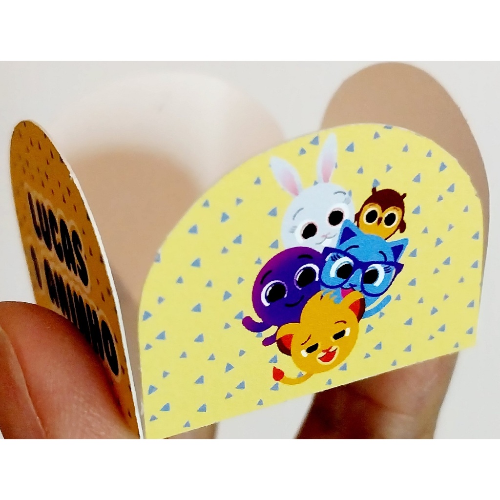 FORMINHA DE DOCE PERSONALIZADA BOLOFOFO/LEMBRANCINHA DE FESTA/ANIVERSÁRIO