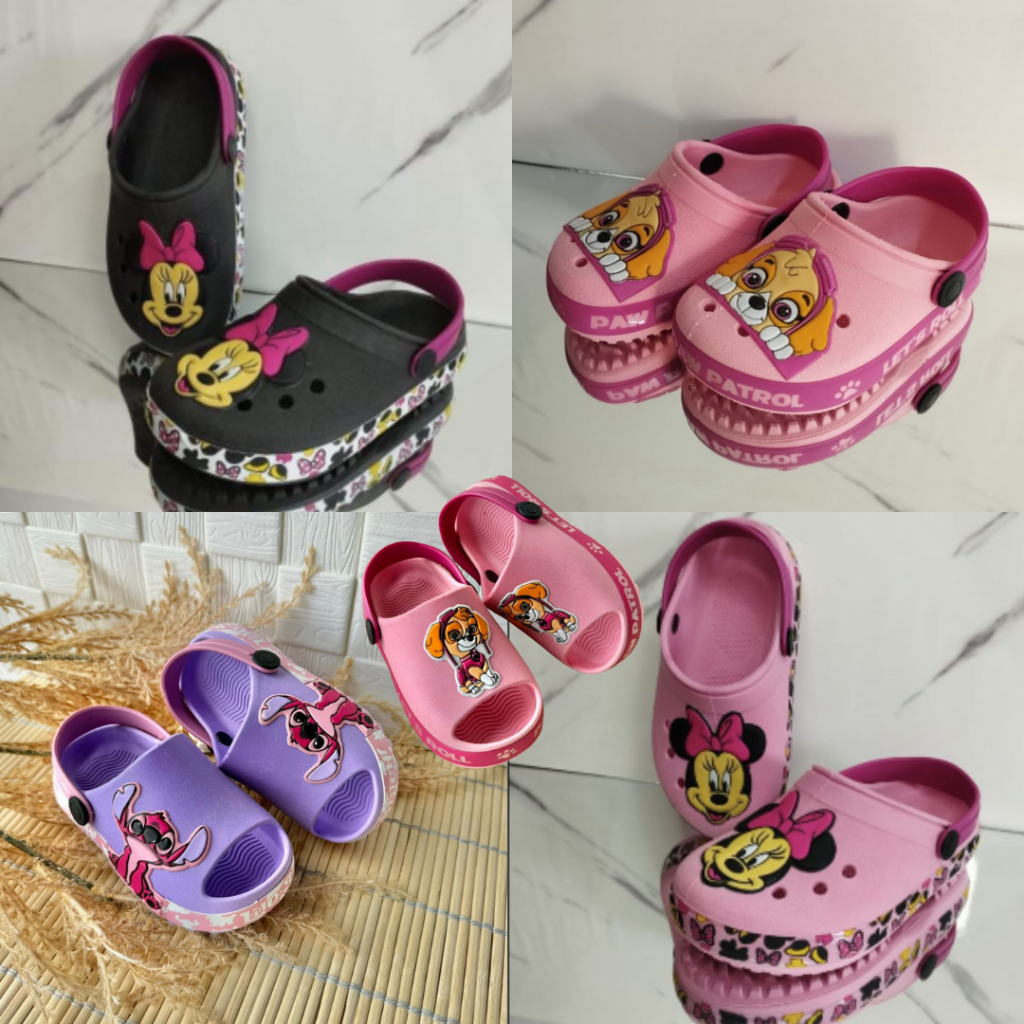 Sandália Babuche Infantil Personagens Papete Confortável