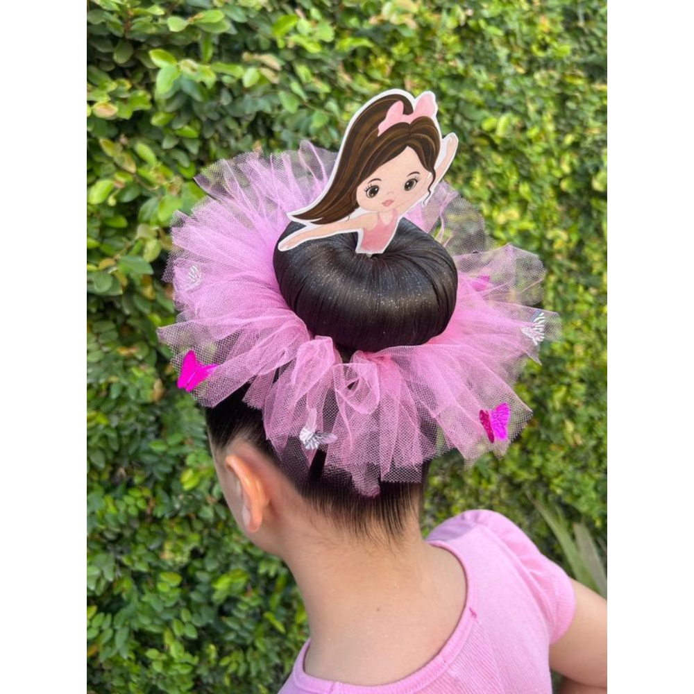1 un. Esponja Coque para cabelo Maluco Infantil — imagem 2 de 2