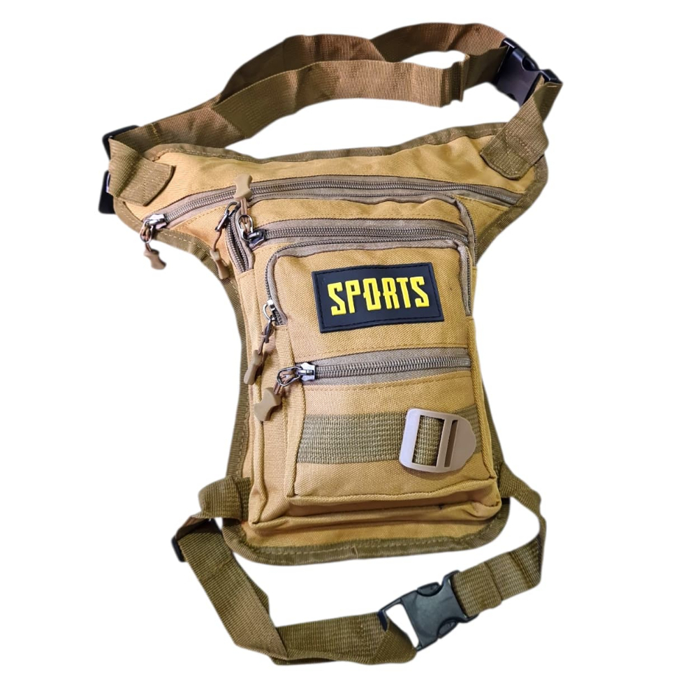 Pochete Cartucheira De Perna, Motoboy, Camping Paintball Camuflada Vários Bolsos PRONTA ENTREGA