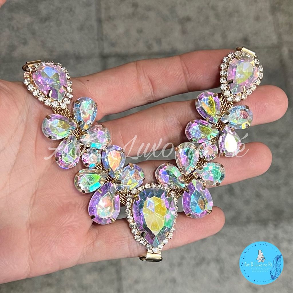 Kit Cabedal Borboleta Furta Cor Sem Pino Para Chinelos