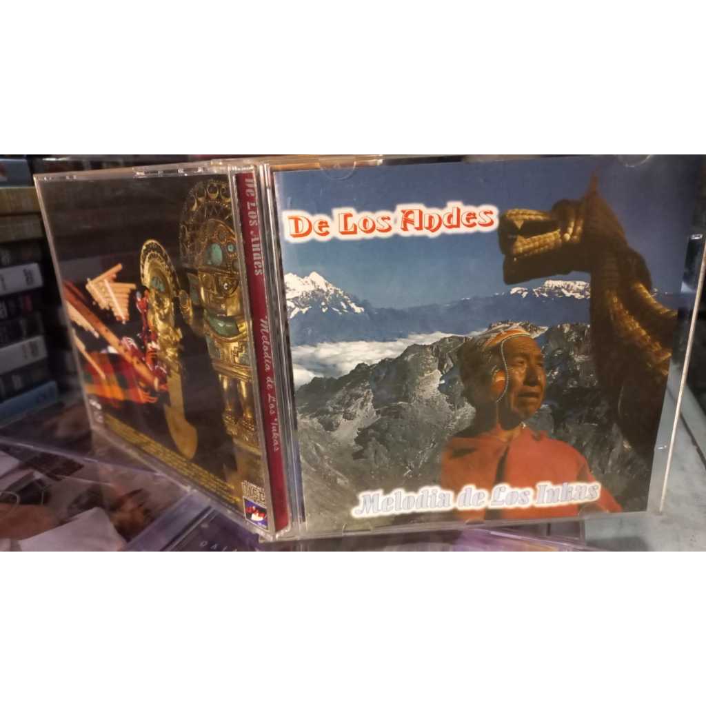 Cd De Los Andes - Melodia De Los Inkas Edição Limitada- Impecavel-oscar castro danza inka ulisses hermoza victor kolo