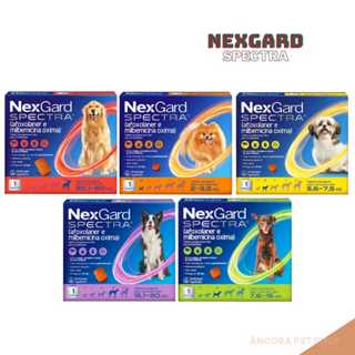 NexGard Spectra Cães Antipulgas e Vermífugo - 1 Tablete em Oferta na Shopee