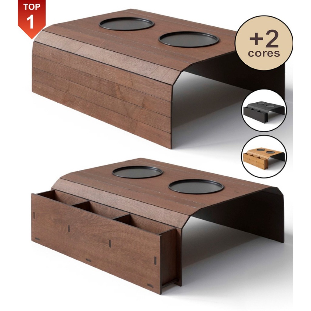 Esteiras Simples Apoio Para Sofá Com Suporte Porta Copos Mdf Decoração Sala Modelos e Cores Variados em Oferta na Shopee